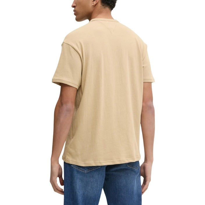 Men’s Beige Classic Cotton T-Shirt – Short Sleeve | Spring/Summer