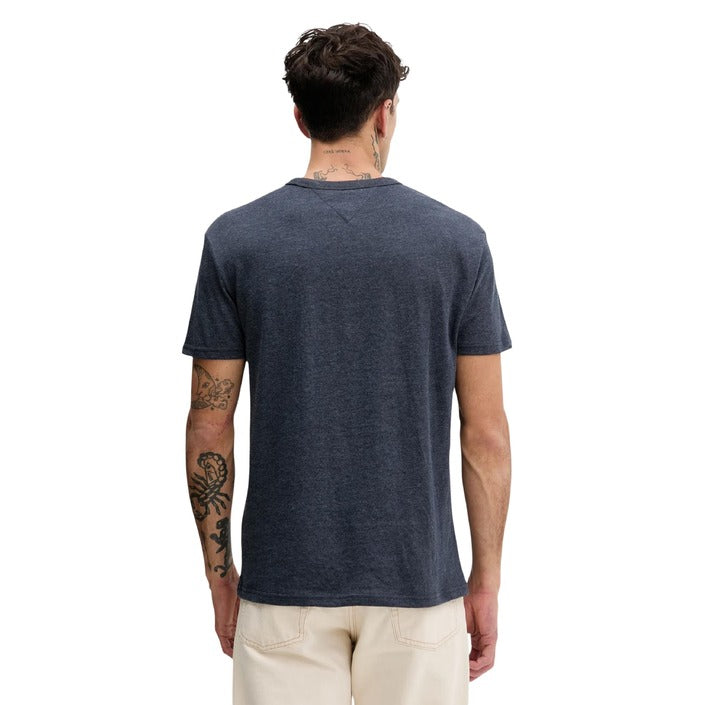 Men’s Blue Organic Cotton Blend T-Shirt | Spring/Summer Style