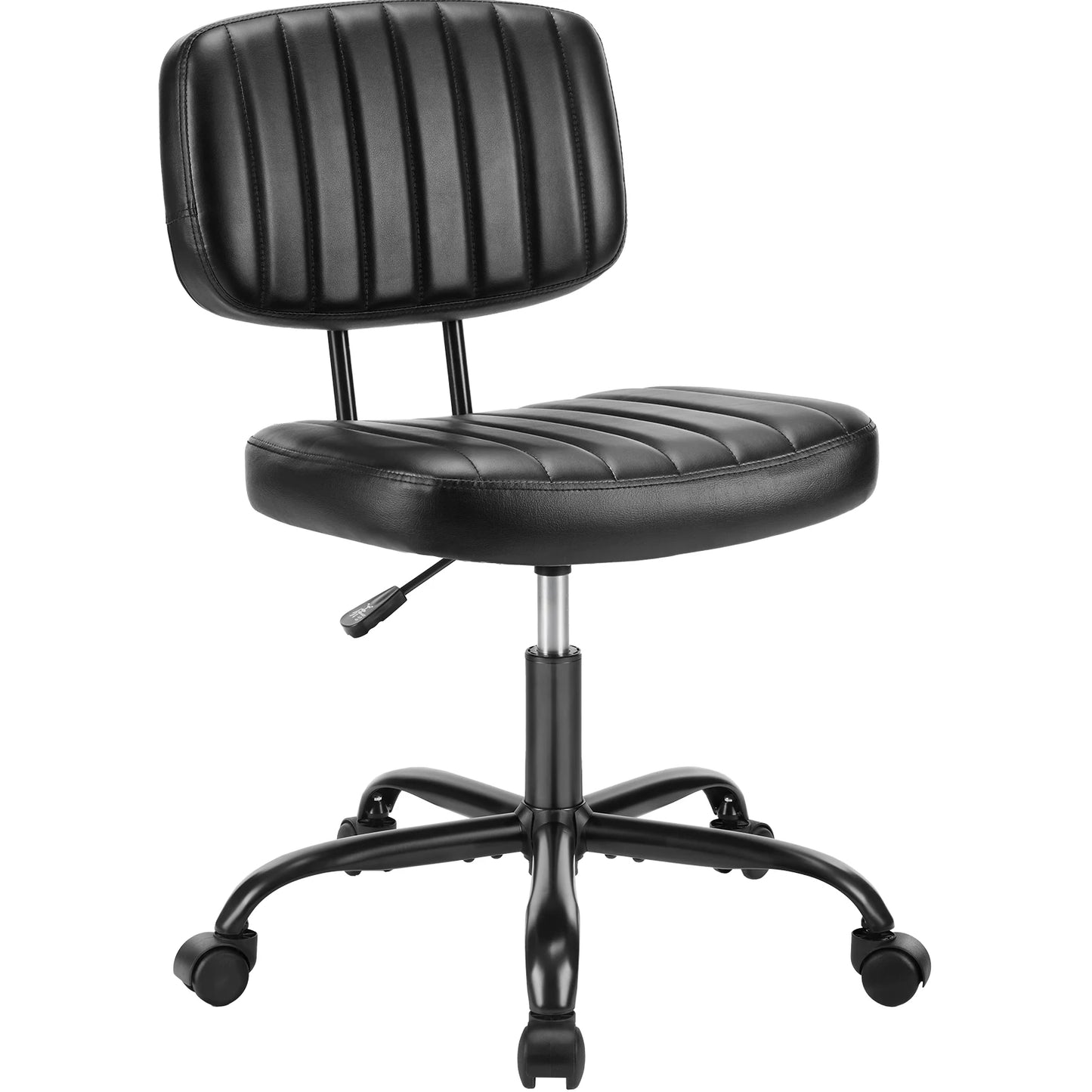 Space-Saving Ergonomic Office Chair with Adjustable Height Lumbar Support