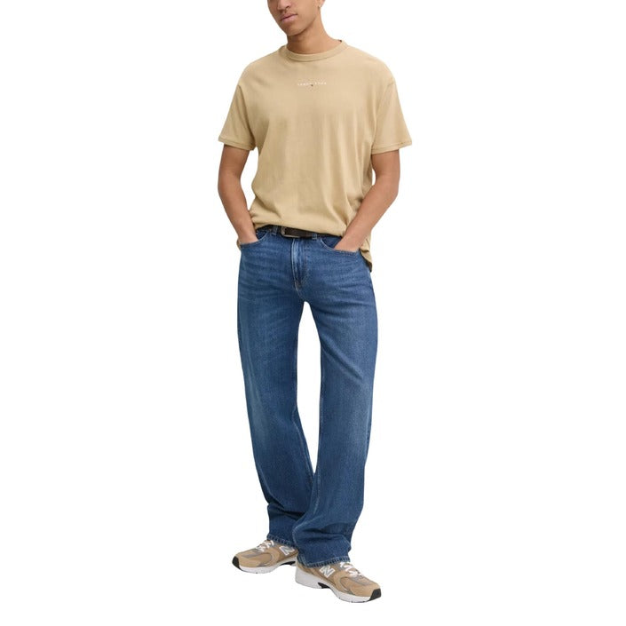 Men’s Beige Classic Cotton T-Shirt – Short Sleeve | Spring/Summer