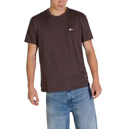Men’s Brown Short-Sleeve Organic Cotton T-Shirt