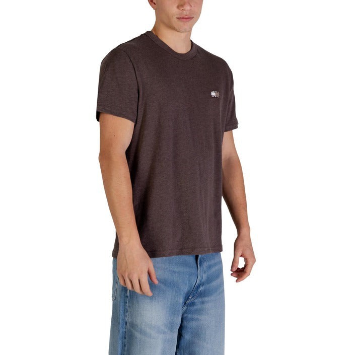 Men’s Brown Short-Sleeve Organic Cotton T-Shirt