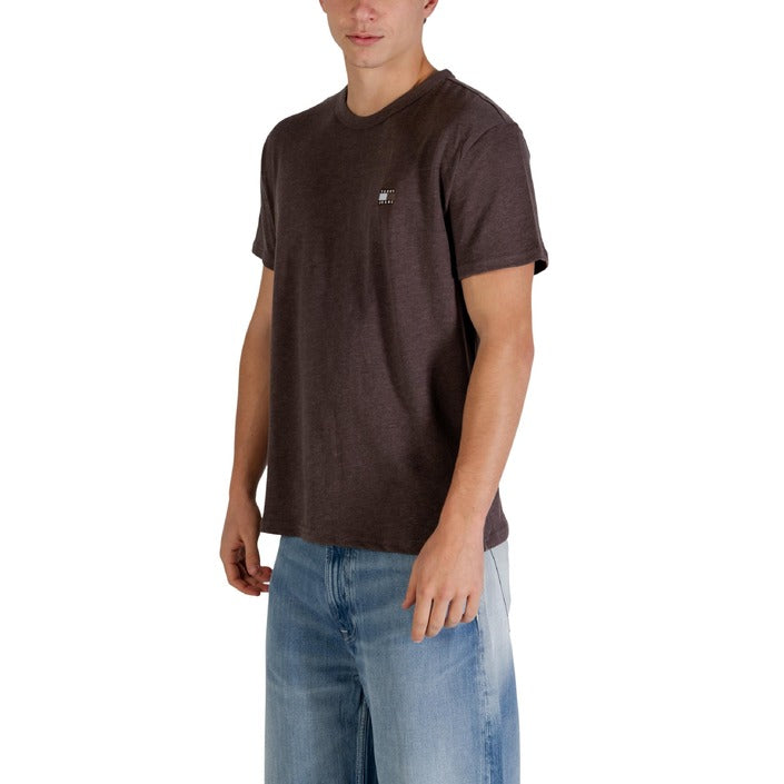 Men’s Brown Short-Sleeve Organic Cotton T-Shirt