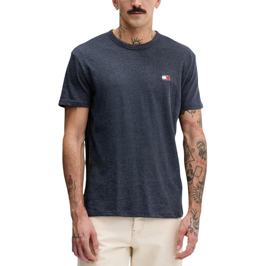 Men’s Blue Organic Cotton Blend T-Shirt | Spring/Summer Style