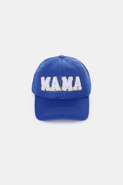 MAMA Chenille Patch Baseball Cap for a Trendy Casual Look