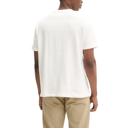 Classic Men’s White Cotton T-Shirt | Short Sleeve Summer Tee