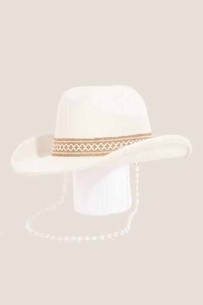 Chic Ornate Band Cowboy Hat for a Stylish Western Look