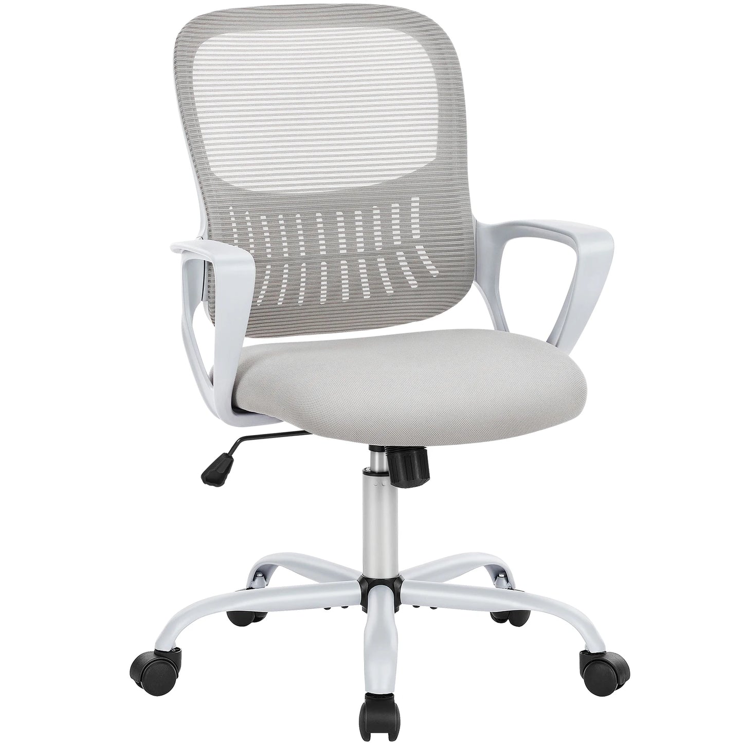 Ergonomic Mesh Office Chair with Adjustable Height and Swivel Wheels