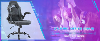 Ergonomic Racing Gaming Chair Adjustable PU Leather Executive Office Desk Seat