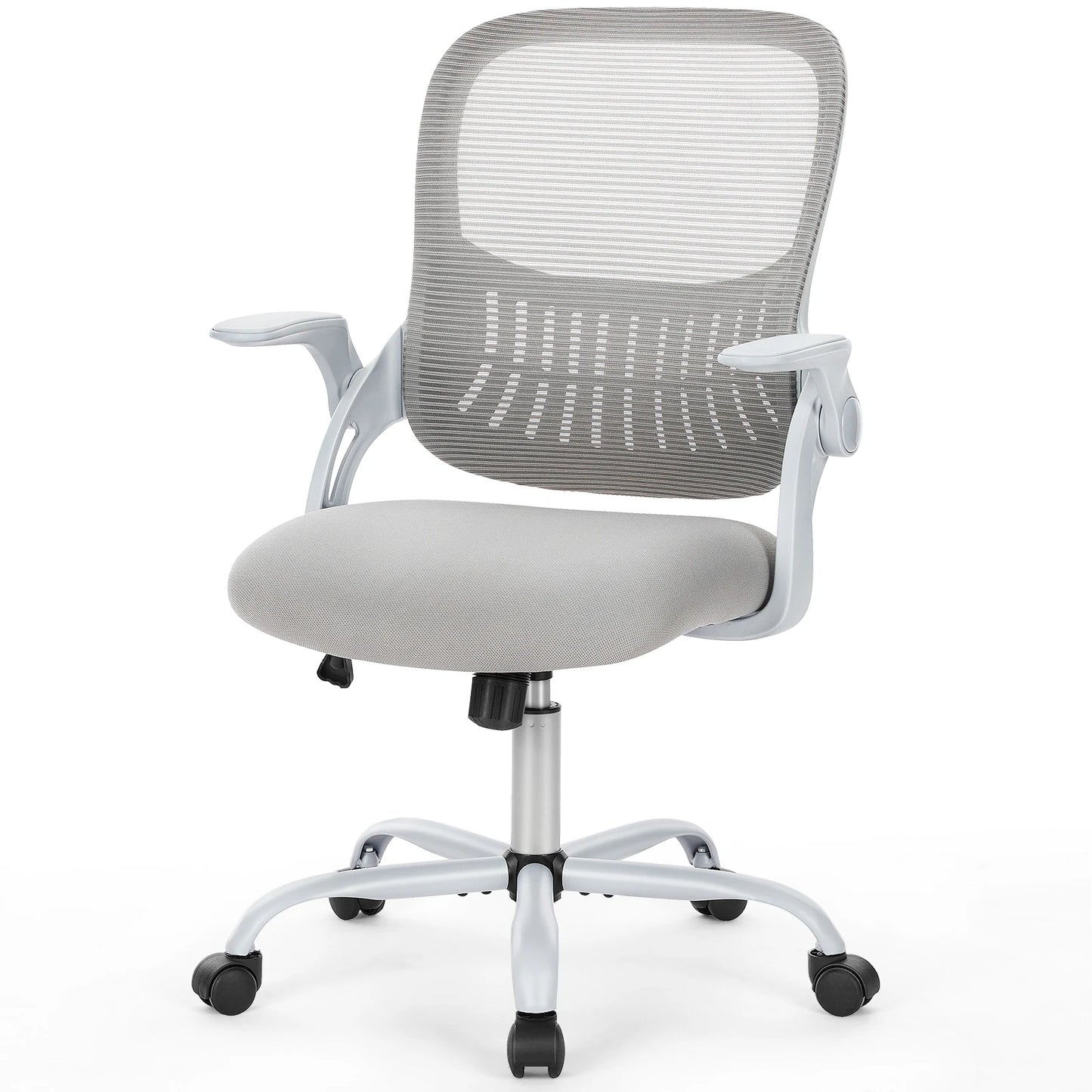 Ergonomic Mesh Office Chair with Adjustable Height and Swivel Wheels