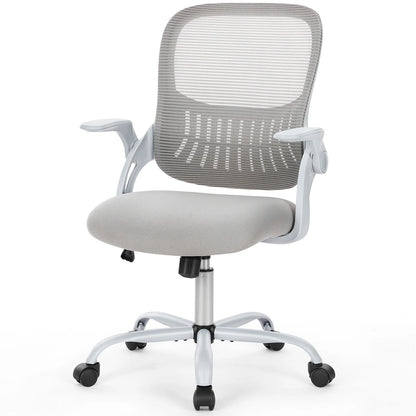 Ergonomic Mesh Office Chair with Adjustable Height and Swivel Wheels