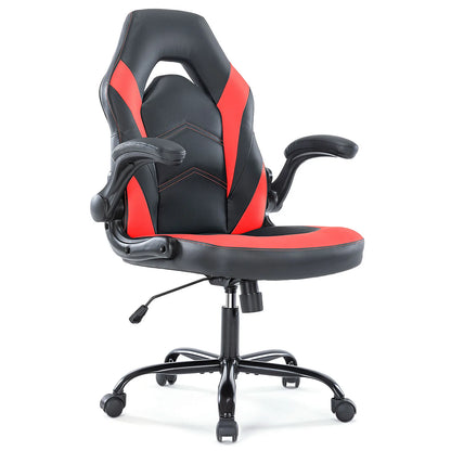 Ergonomic Racing Gaming Chair Adjustable PU Leather Executive Office Desk Seat