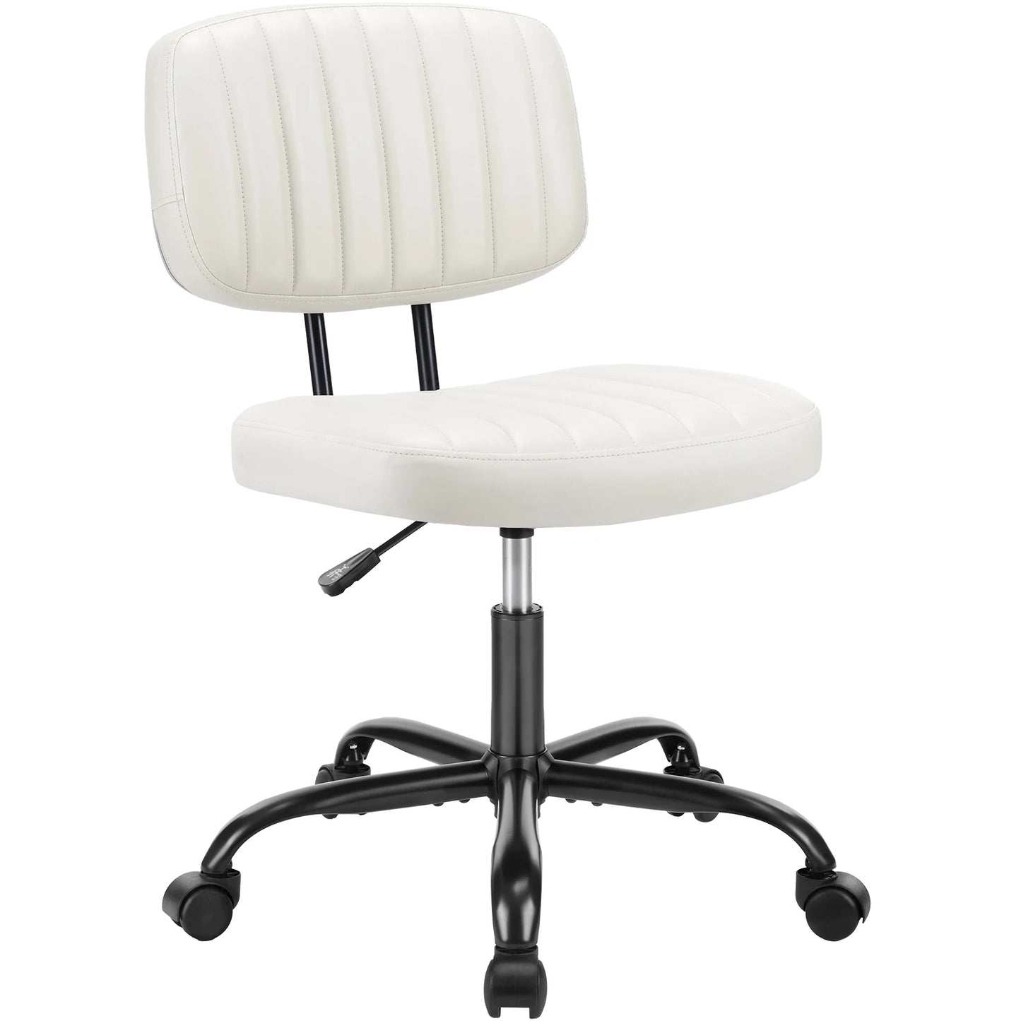 Space-Saving Ergonomic Office Chair with Adjustable Height Lumbar Support