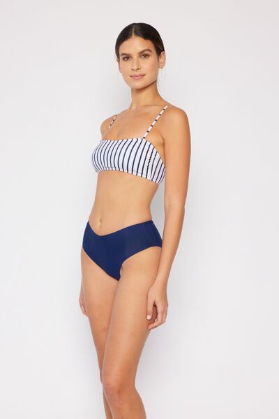 Striped Bikini Set with a Flattering Fit and Stylish Design