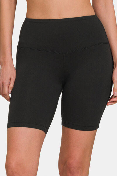 High Waist Active Shorts for Comfort and Performance